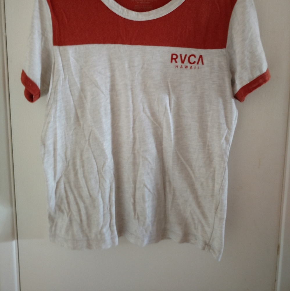 RVCA pineapple shirt women's shirt size large